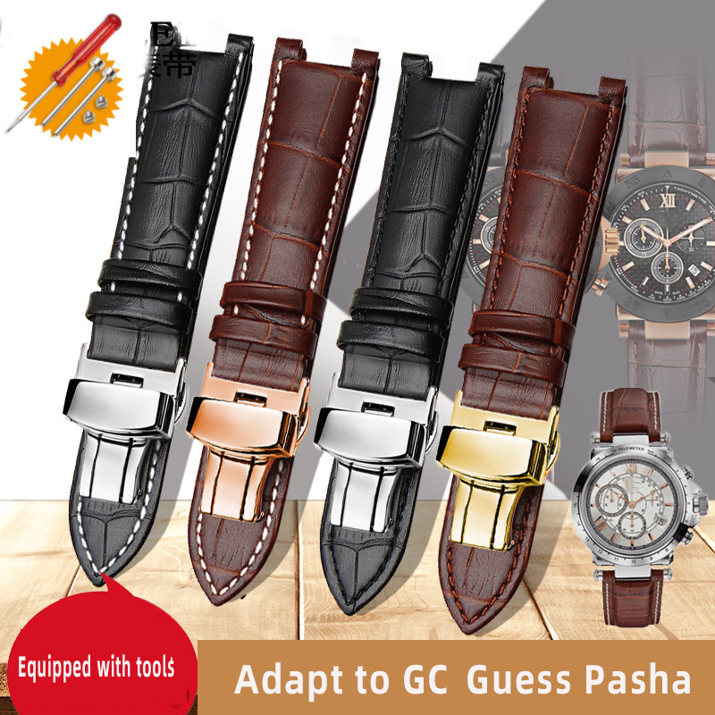 Smartwatch Guess - 20*11Mm 20*12Mm 22*13Mm Koeienhuid Horlogeband Voor