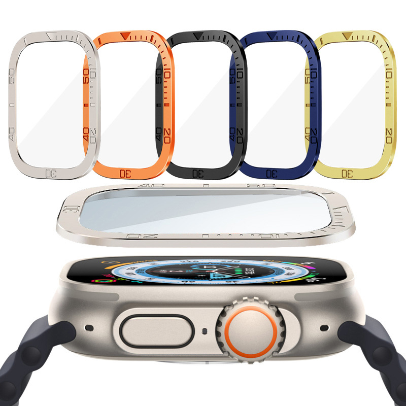 Watch Case Bumper - Gehard glas voor Apple Watch Ultra