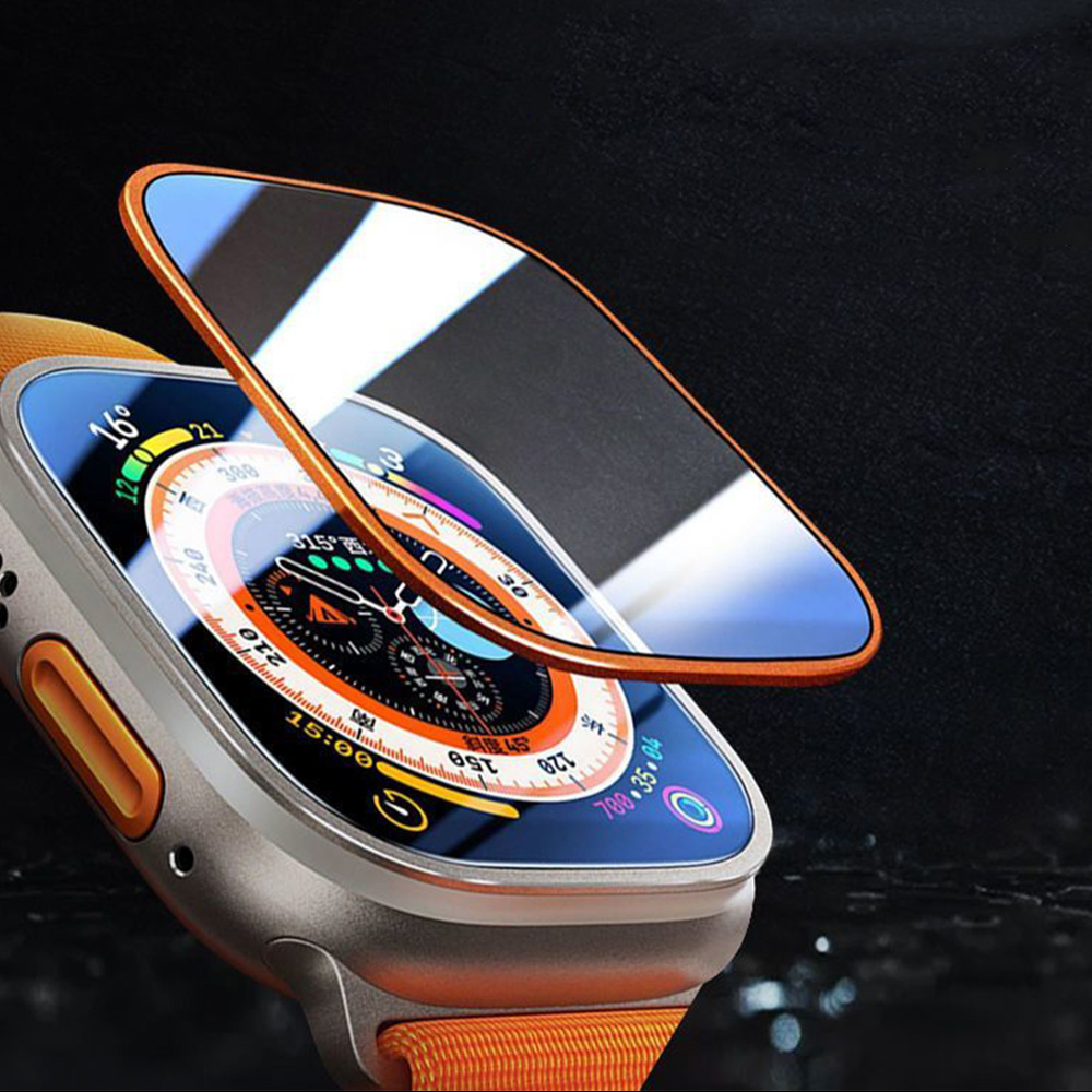 Smartwatch Band Accessories - Gehard glasfilm voor Apple Watch Ultra