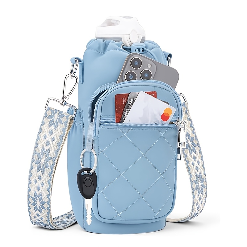 Rugged Sport Strap - Crossbody geïsoleerde waterfleshouder tas met verstelbare
