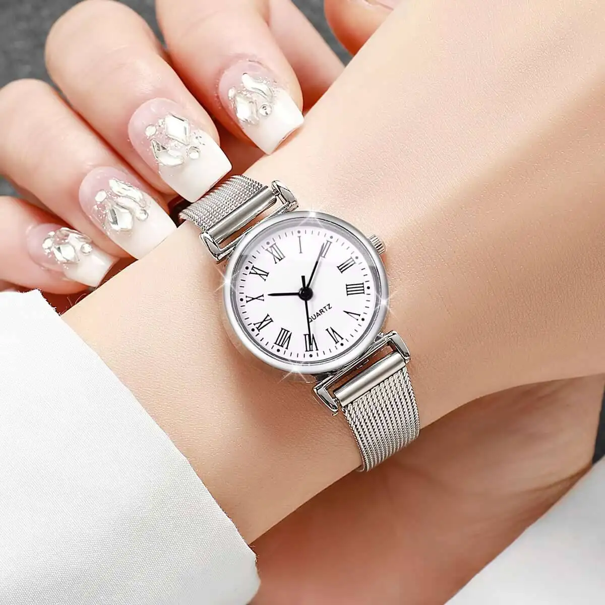 1/2PCS Mode Dameshorloges Casu - Stainless Mesh Band recensie en prijs