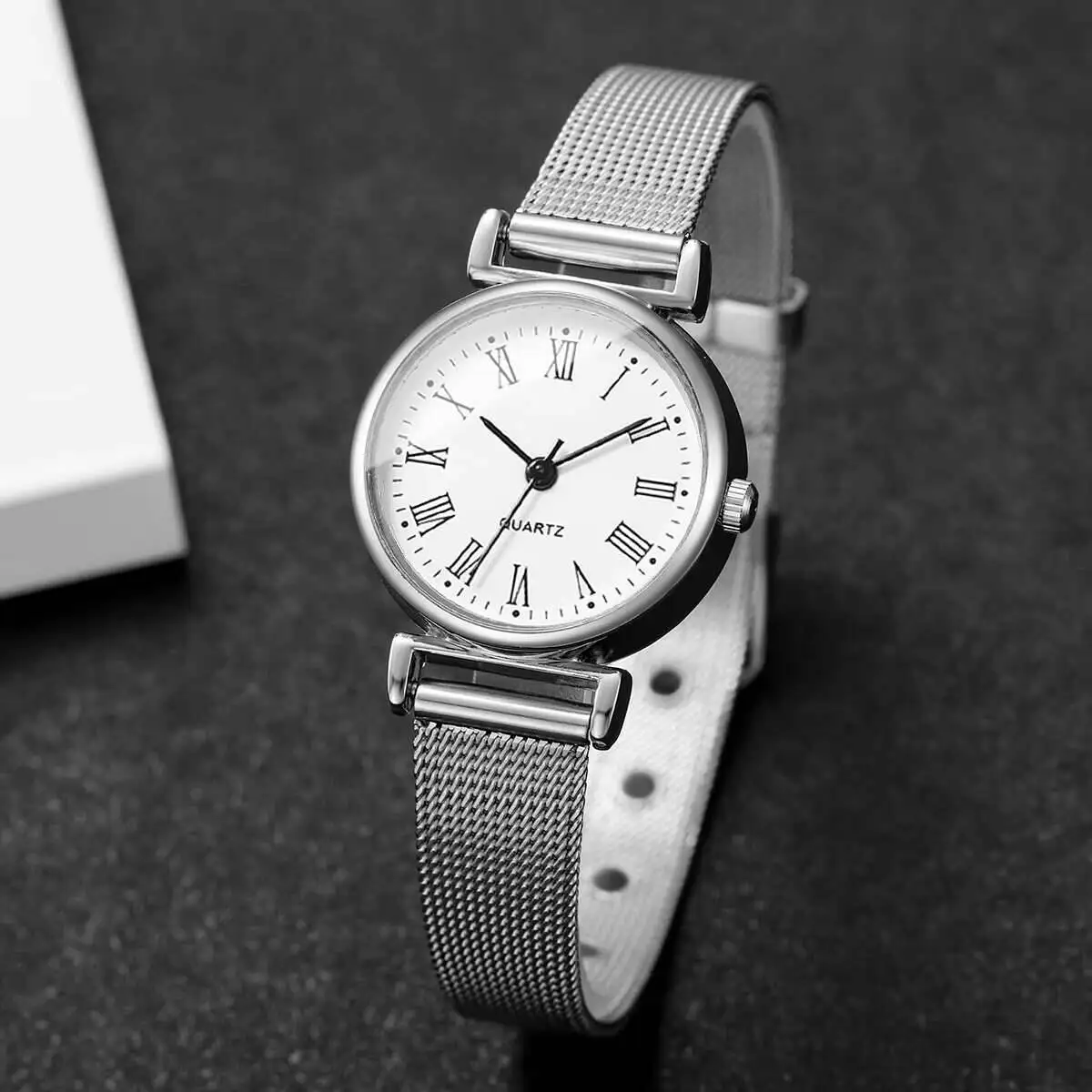1/2PCS Mode Dameshorloges Casu - Stainless Mesh Band recensie en prijs