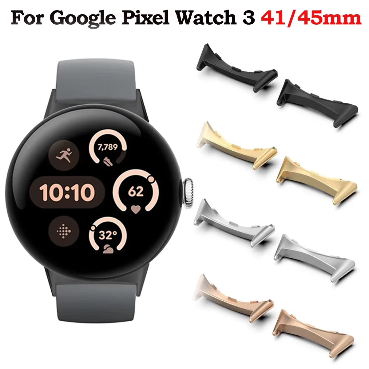 2 Stuks Horlogeband Connector  - Smartwatch Watch Accessories recensie en prijs