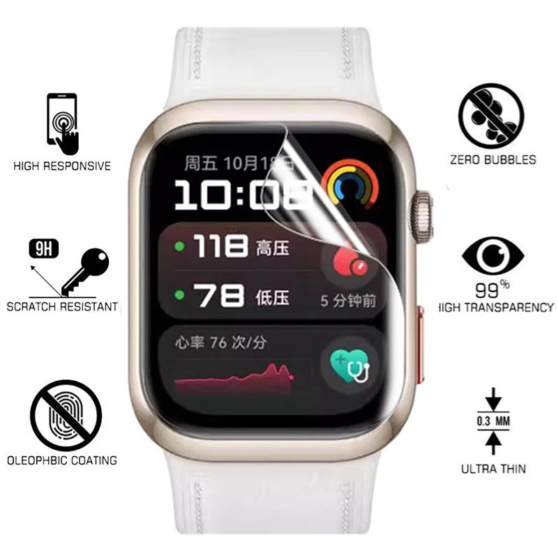 TPU Hydrogelfilm voor Huawei W - Garmin Smartwatch Accessories recensie en prijs