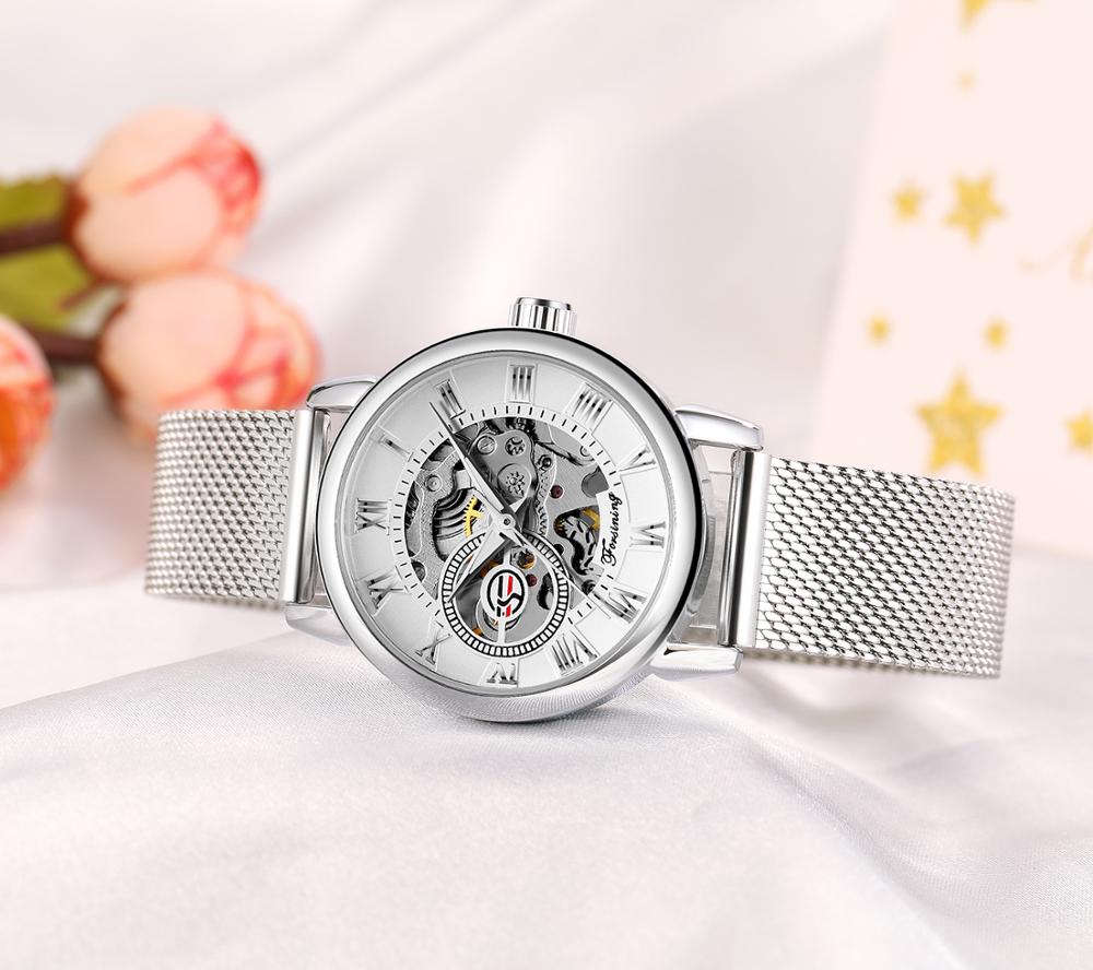 Reloj Mujer Forsining Mode Vro - Stainless Mesh Band recensie en prijs