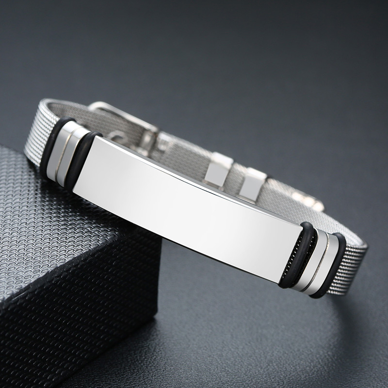Vnox Heren Rvs Custom Grave Id - Stainless Mesh Band recensie en prijs