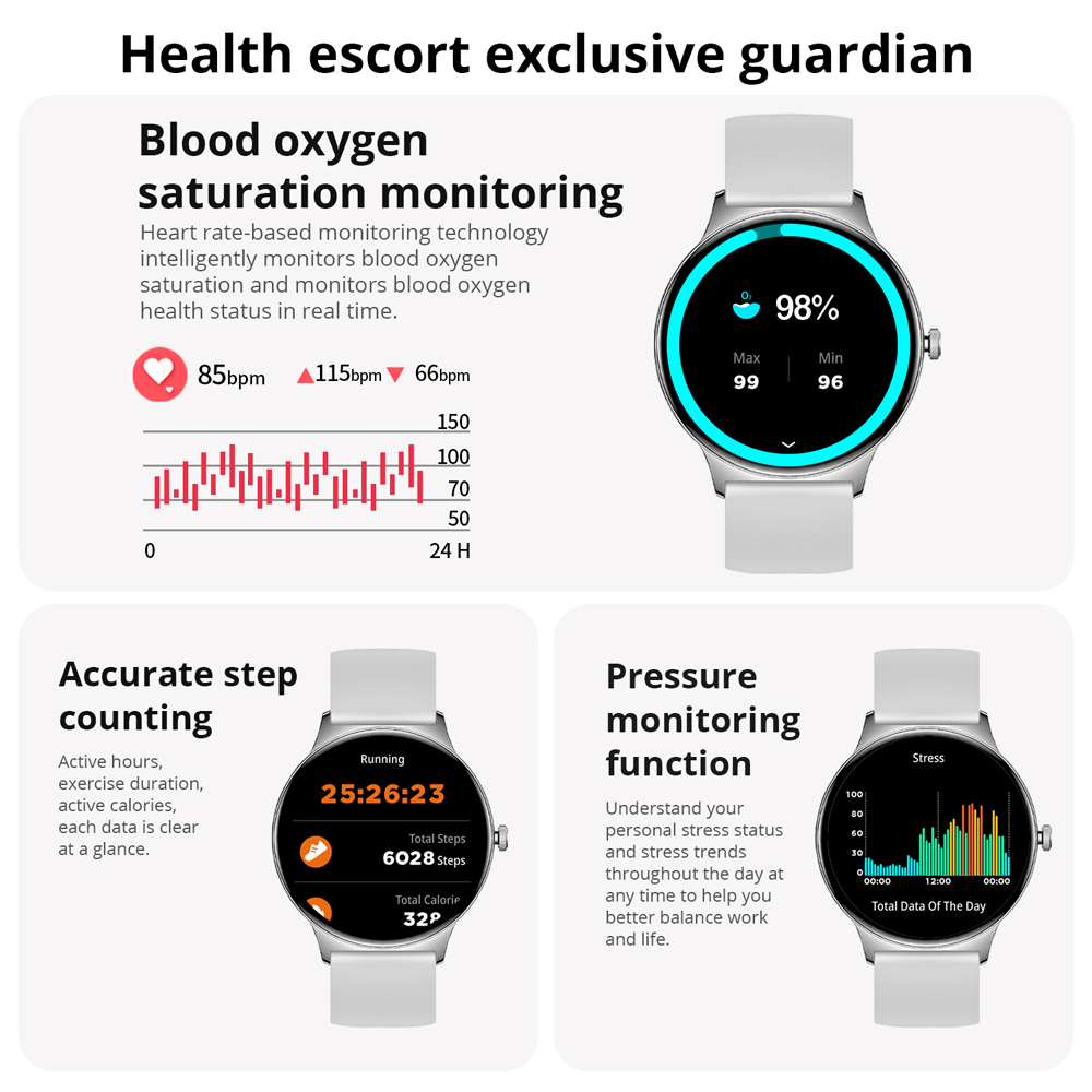 COLMI V89 damessmartwatch 1,43 - Smartwatch Face recensie en prijs
