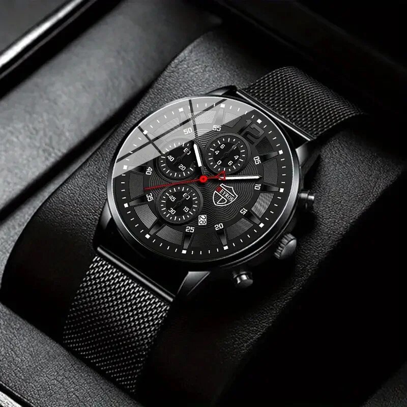 Deyros Heren Mode Minimalistis - Stainless Mesh Band recensie en prijs