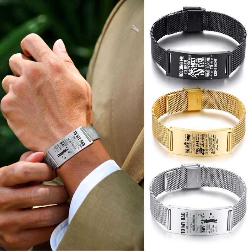Mannen Armband Tijdloze Natuur - Stainless Mesh Band recensie en prijs