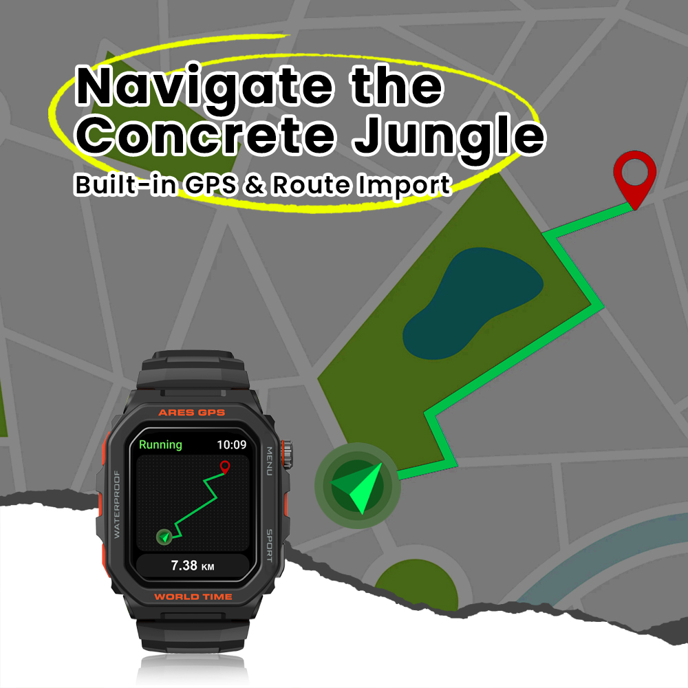 Nieuwe Zeblaze Ares GPS Smart  - Smartwatch Face recensie en prijs