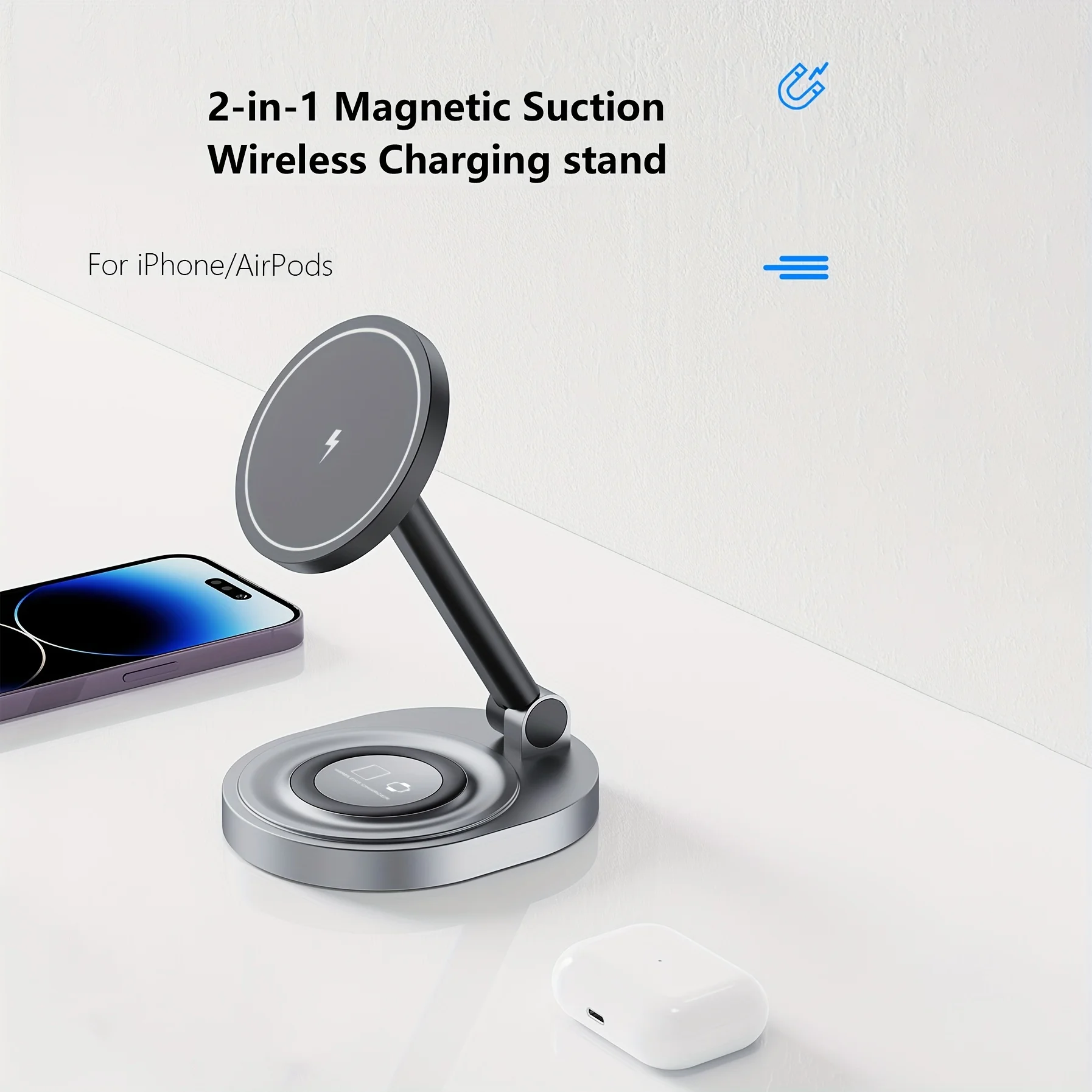 2 in 1 magnetische draadloze o - Watch Charger Cable recensie en prijs