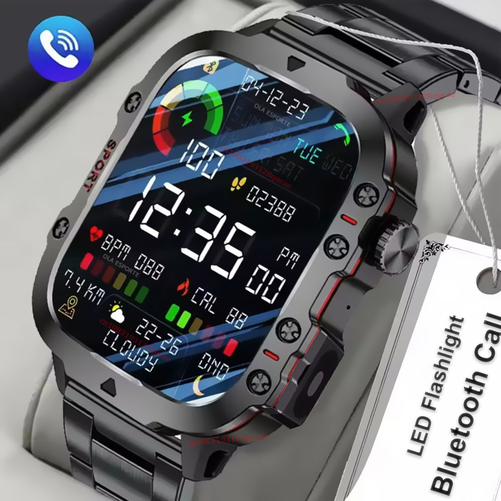 2026 Nieuw Militair Smartwatch - Smartwatch X12 recensie en prijs