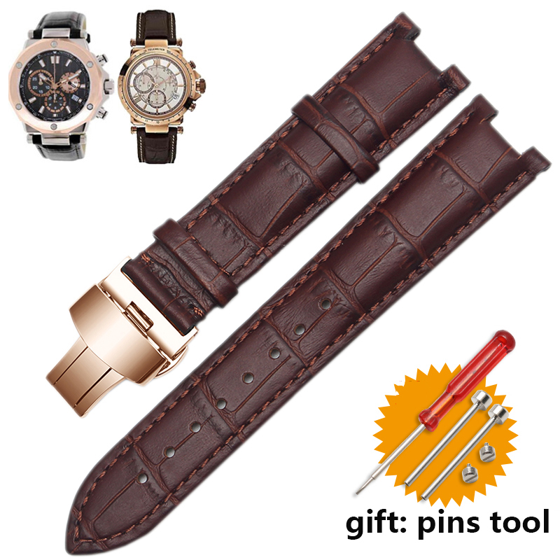 Notched Lederen Horlogeband 20 - Smartwatch Guess recensie en prijs