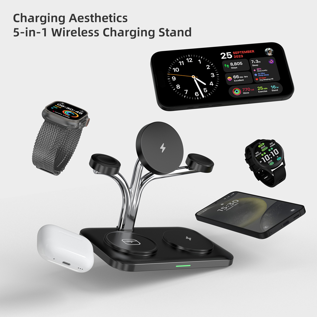 5 IN 1 magnetische draadloze o - Watch Charger Cable recensie en prijs