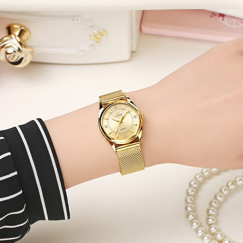 WWOOR Luxe Merk Jurk Gouden Ho - Stainless Mesh Band recensie en prijs