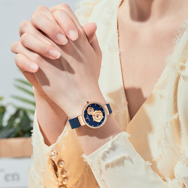 NAVIFORCE Luxe dameshorlogeset - Stainless Mesh Band recensie en prijs